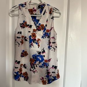 RW &CO Floral Top